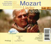 Wolfgang Amadeus Mozart (1756-1791): Lieder &amp; Briefe, CD