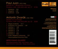 Paul Juon (1872-1940): Klavierquartett op.37, CD
