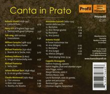 Canta in Prato, CD
