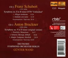 Günter Wand &amp; das Deutsche Symphonie-Orchester Berlin Vol.2, 2 CDs