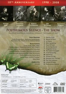 Sylvan: Posthumous Silence: The Show (10th Anniversary 1998 - 2008): Live At Kampnagel, DVD