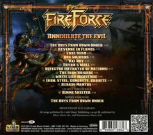 Fireforce: Annihilate The Evil (Enhanced), CD