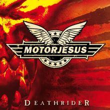 Motorjesus: Deathrider (Yellow/Red/Orange Black Smoke Vinyl), LP