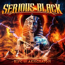 Serious Black: Rise Of Akhenaton (Limited Edition) (Yellow/Orange Marbled Vinyl), LP