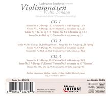 Ludwig van Beethoven (1770-1827): Violinsonaten Nr.1-10, 3 CDs