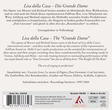 Lisa della Casa singt Arien &amp; Lieder, 4 CDs