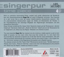 Singer Pur - Time Piece, 4 CDs