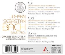 Johann Sebastian Bach (1685-1750): Orchestersuiten Nr.1-4, 2 CDs