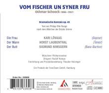 Othmar Schoeck (1886-1957): Vom Fischer un Syner Fru (Dramatische Kantate), CD