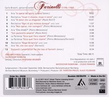 Carlo "Farinelli" Broschi (1705-1782): Farinelli - The Composer (Arien), CD