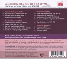 ChorEdition - "Die Himmel erzählen" (Werke von Schütz), CD
