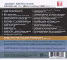 ChorEdition - "Leise zieht" (Werke von Mendelssohn), CD