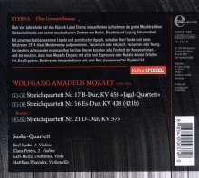 Wolfgang Amadeus Mozart (1756-1791): Streichquartette Nr.16,17,21, CD