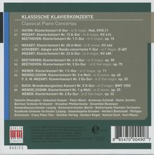 Klassische Klavierkonzerte, 5 CDs