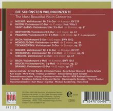 Die schönsten Violinkonzerte, 5 CDs