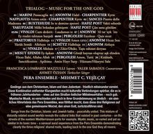 Pera Ensemble - Trialog (Music For The One God), CD
