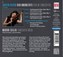 Joseph Haydn (1732-1809): Violinkonzerte H7a Nr.1,3,4, CD