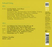 Edvard Grieg (1843-1907): 29 Lyrische Stücke, 2 CDs