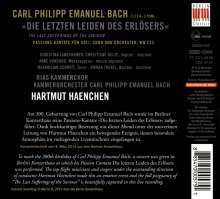 Carl Philipp Emanuel Bach (1714-1788): Die letzten Leiden des Erlösers Wq.233, 2 CDs