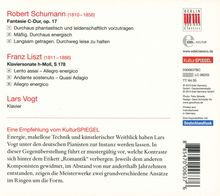 Lars Vogt - Schumann &amp; Liszt, CD