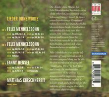 Felix Mendelssohn Bartholdy (1809-1847): Lieder ohne Worte (Ges.-Aufn.), 3 CDs