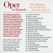 Oper in Deutsch (Auszüge aus 20 Opern), 20 CDs