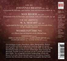 Johannes Brahms (1833-1897): Klarinettenquintett op.115, 2 CDs