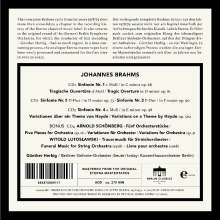 Johannes Brahms (1833-1897): Symphonien Nr.1-4, 4 CDs