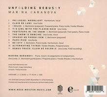 Marina Baranova - Unfolding Debussy, CD