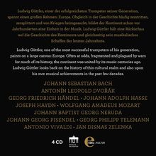 Ludwig Güttler Edition - Edition Europa (Ein Kontinent geeint durch die Musik), 4 CDs