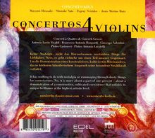 Concerto Köln - Concertos for 4 Violins, CD