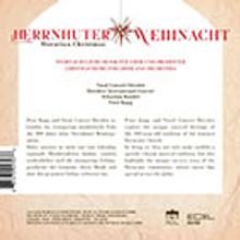 Vocal Concert Dresden - Herrnhuter Weihnacht (Moravian Christmas), CD