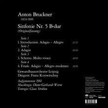 Anton Bruckner (1824-1896): Symphonie Nr.5 (180g / limitierte Auflage), 2 LPs