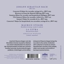 Johann Sebastian Bach (1685-1750): Blockflötenkonzerte BWV 1053 &amp; 1057, CD