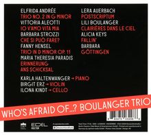 Boulanger Trio - Who's afraid of...?, CD