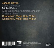 Joseph Haydn (1732-1809): Cellokonzerte Nr.1 &amp; 2, CD