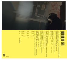 Gelber Bereich mit Texten wie "MOVEMENT", Titel und Laufzeiten, daneben ein Mann mit Hut in einem dunklen Raum. Links unten sind die Logos von M=Minimal und Edel zu sehen.