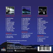 Ein CD-Cover mit Musiktiteln: "Remember the Daze", "Dancing with Ghosts" und "The Acoustic Sessions". Plus Bonus-Tracks.