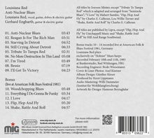 Louisiana Red - Anti-Nuclear Blues. 14 Tracks, inkl. "Anti-Nuclear Blues" und "Reagan Is For The Rich Man". Bonus live 1981.