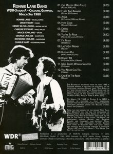 Ronnie Lane: Live At Rockpalast 1980, DVD