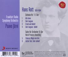 Hans Rott (1858-1884): Symphonie E-Dur, CD