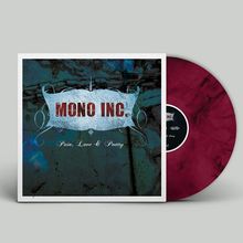 Mono Inc.: Pain, Love &amp; Poetry (Limited Edition) (Transparent Magenta W/ Black Streaks Vinyl), LP