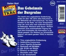 TKKG (Folge 154) - Das Geheimnis der Burgruine, CD