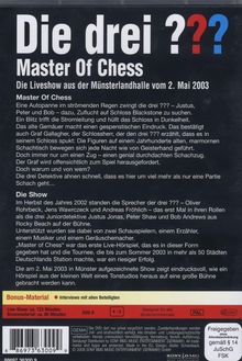 Die drei ???: Master Of Chess, DVD