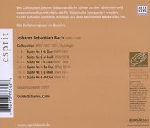 Johann Sebastian Bach (1685-1750): Cellosuiten BWV 1007-1012 (Ausz.), CD