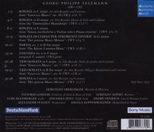 Georg Philipp Telemann (1681-1767): Kammermusik mit Blockflöte, CD