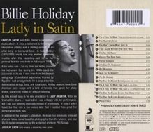 Billie Holiday (1915-1959): Lady In Satin (Original Columbia Jazz Classics), CD