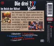 Ulf Blanck: Die drei ??? Kids (Folge 13) - Im Reich der Rätsel, CD