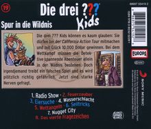 Die drei ??? Kids 19: Spur in die Wildnis, CD