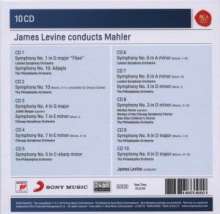 Gustav Mahler (1860-1911): Symphonien Nr.1,3-7,9,10, 10 CDs